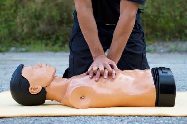 A Man Performing CPR Training Illawarra, NSW