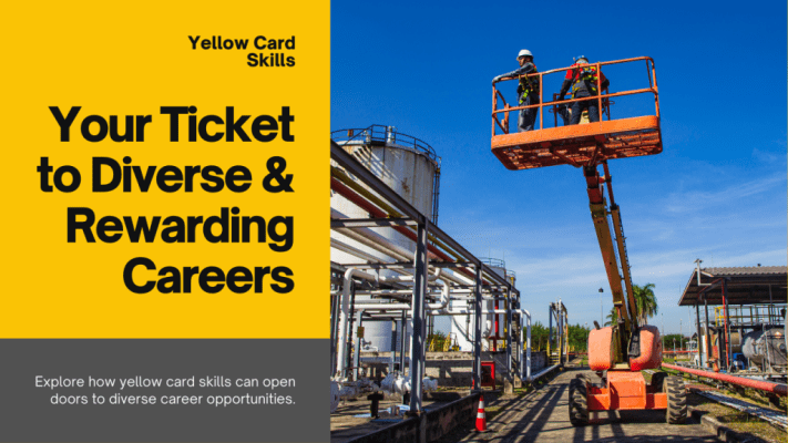 Yellow Card Skills Your Ticket to Diverse & Rewarding Careers