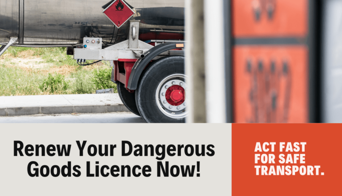 Dangerous Goods Licence Expires Soon (AU) Renew FAST!