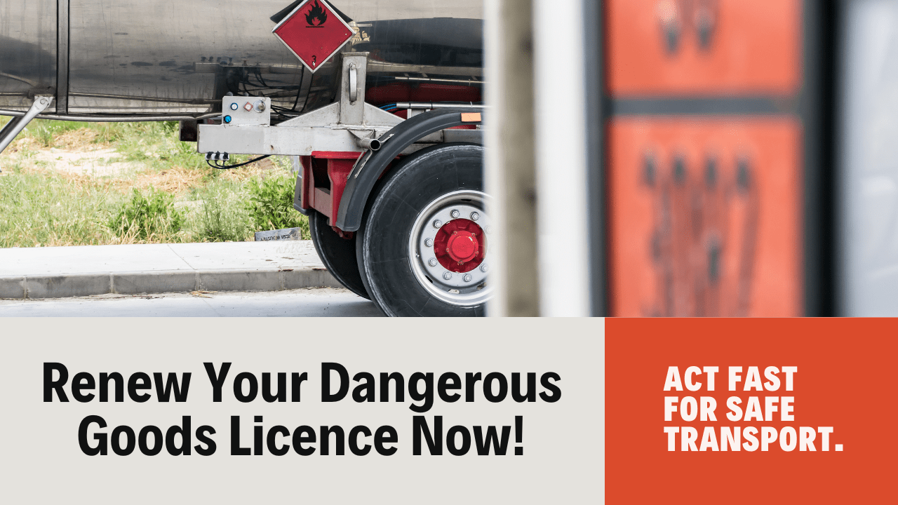 Dangerous Goods Licence Expires Soon (AU): Renew FAST!