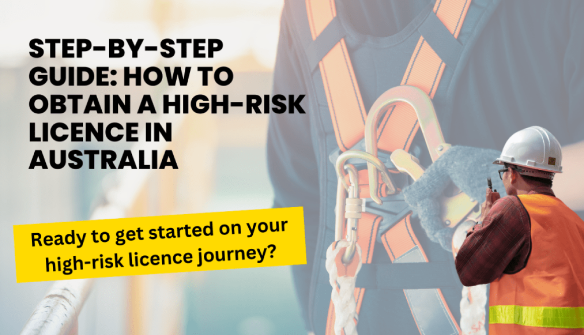 Step-by-Step Guide How to Obtain a High-Risk Licence in Australia