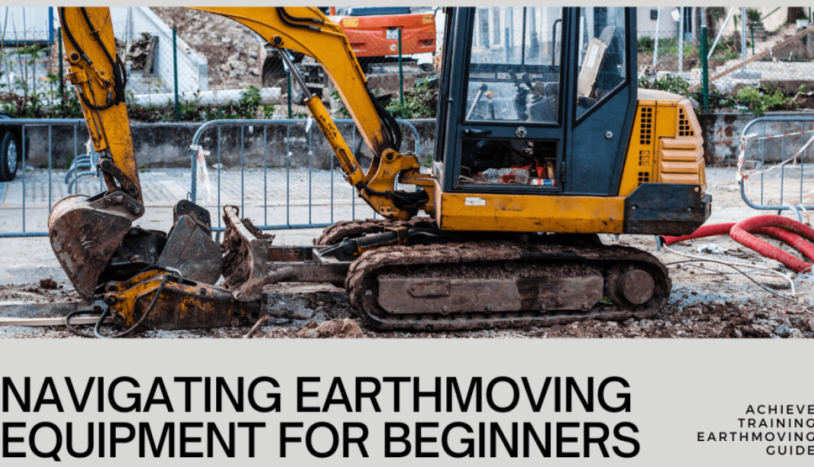 Navigating the World of Earthmoving Equipment A Beginner's Guide