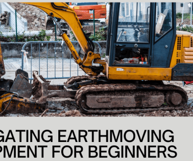 Navigating the World of Earthmoving Equipment A Beginner's Guide