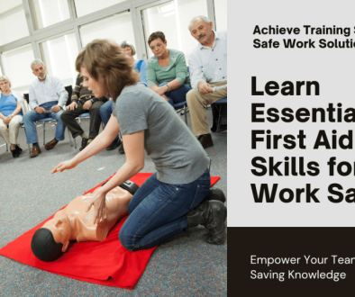 The Importance of First Aid Training in the Workplace