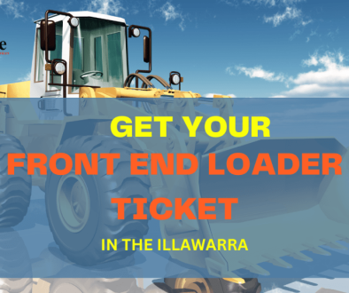 Get Your Front End Loader Ticket in the Illawarra