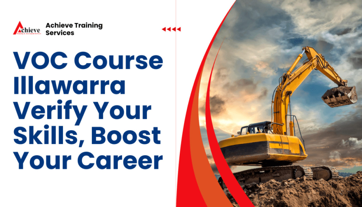 VOC Course Illawarra Verify Your Skills, Boost Your Career